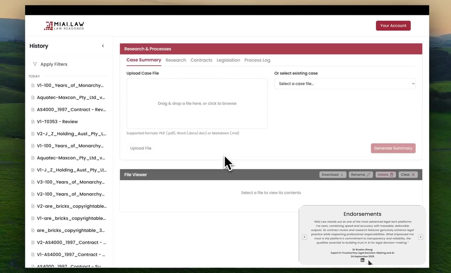 DripLabs Interface